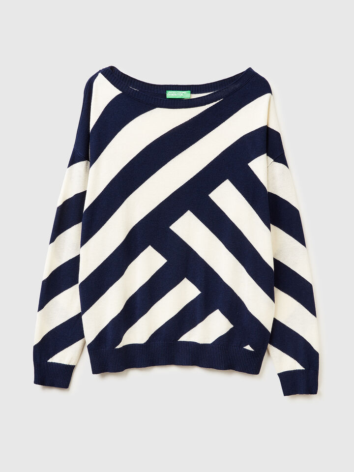 BOAT-NECK SWEAT.L/S Women image number 5